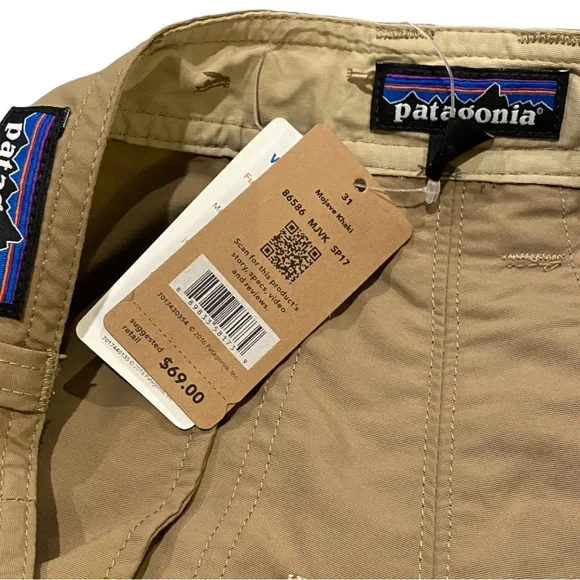 Patagonia Men’s Wavefarer Stand-Up Shorts 20” Sz 31 NWT - Picture 5 of 10